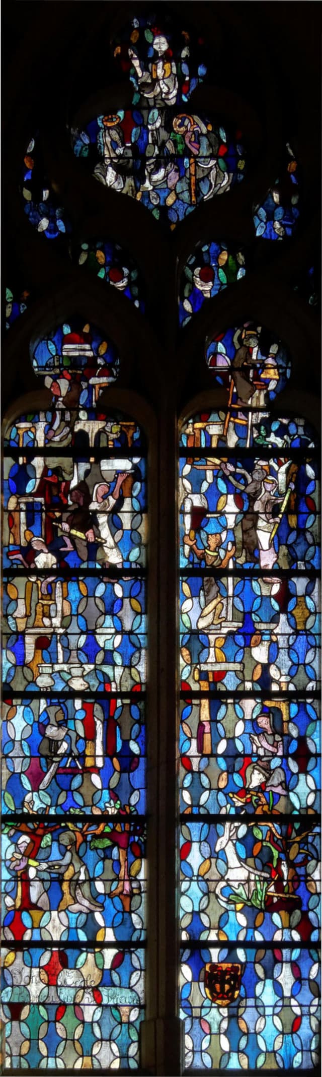 Trois baies du chœur