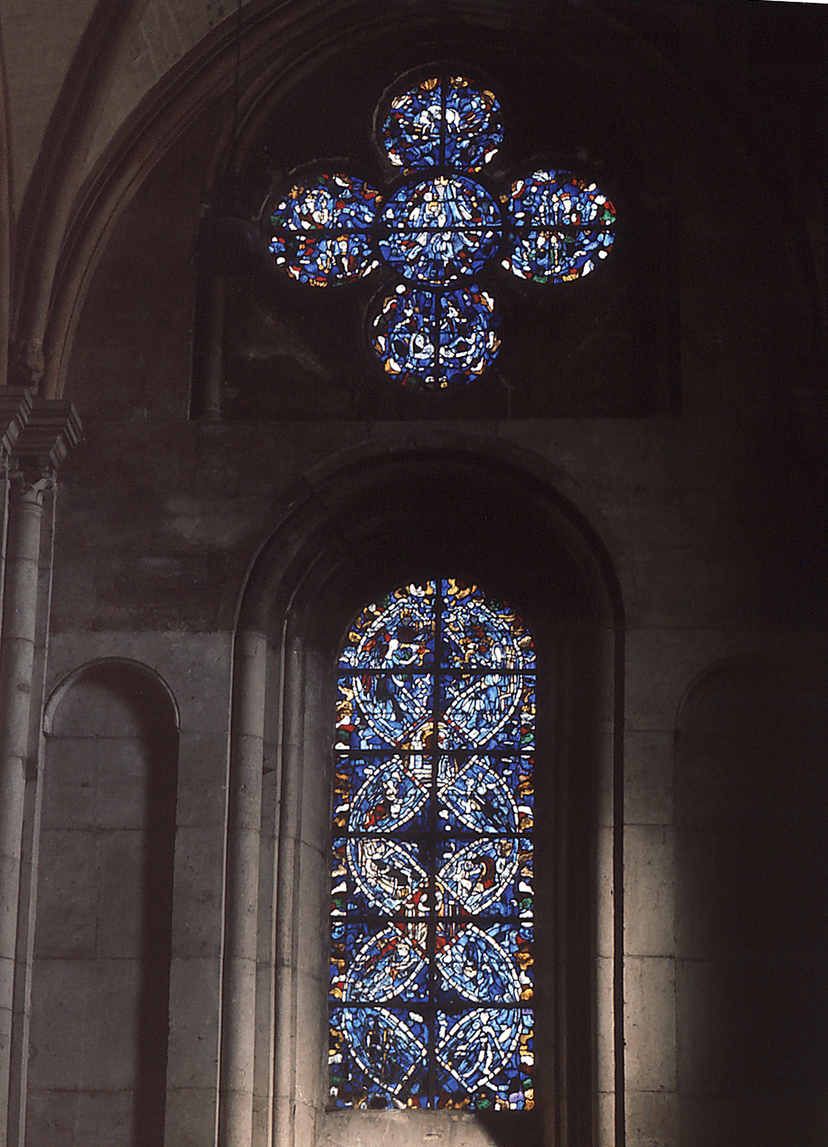 Baie est de la chapelle de la Vierge
